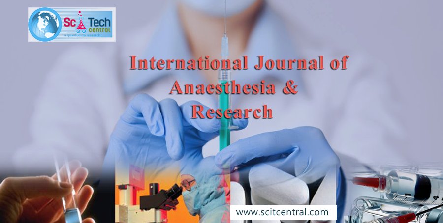 International Journal of Anaesthesia & Research